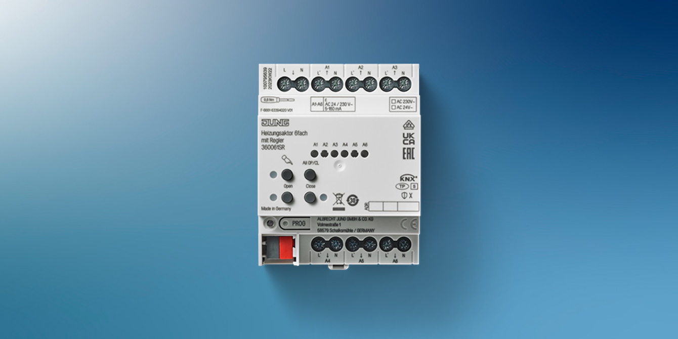 KNX Heizungsaktor 6-fach bei Elektroservice Elmar Baumgart in Güntersleben