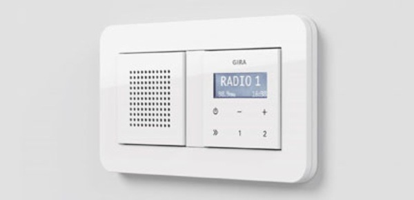 Gira Radio bei Elektroservice Elmar Baumgart in Güntersleben